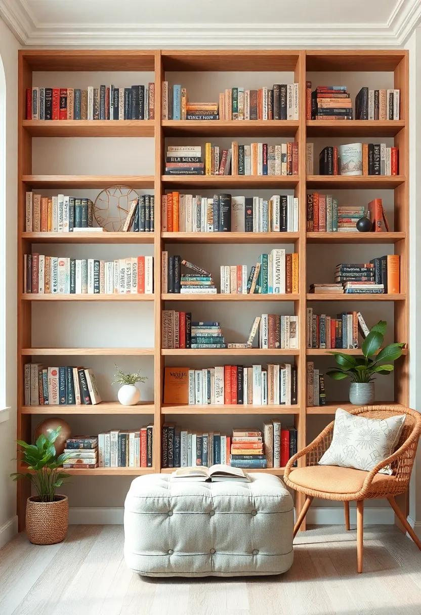 Bookshelves⁣ as Art: Displaying Your Collection ‌in a Visually​ Appealing Way