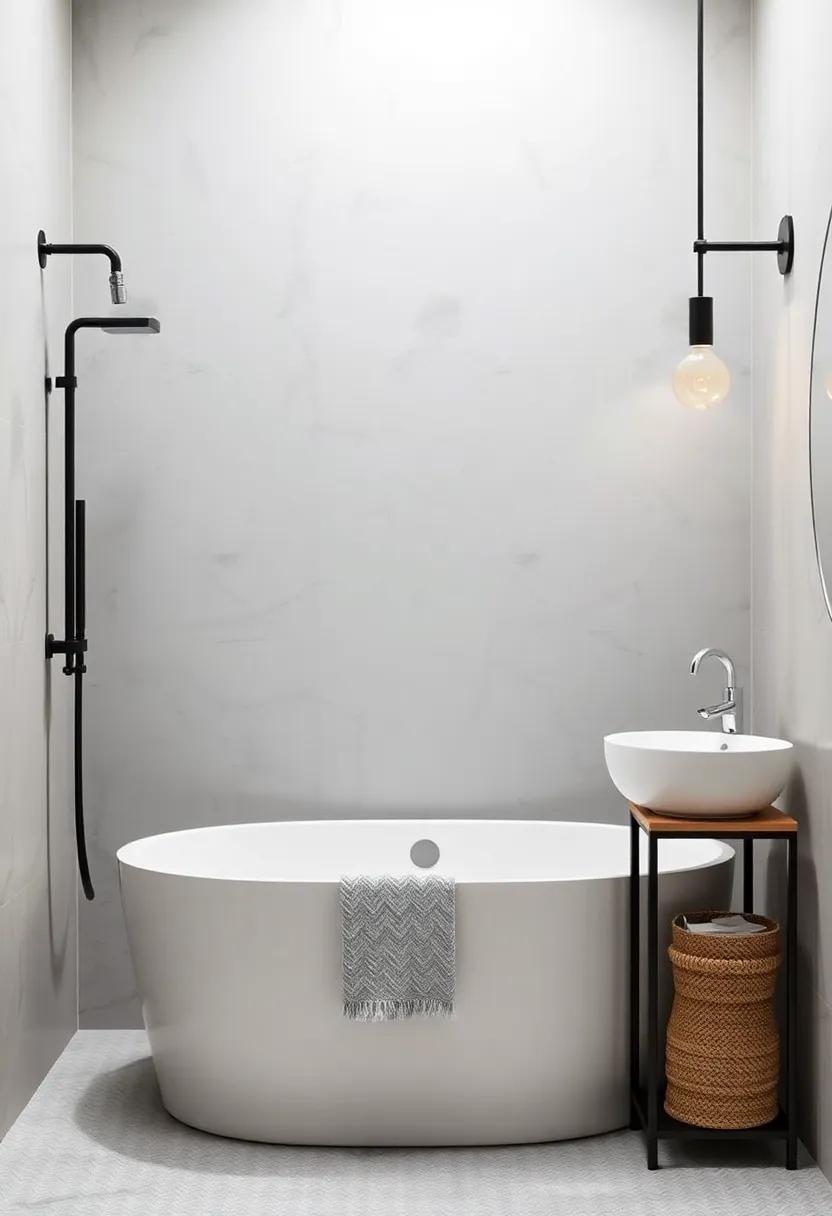 Bathroom Accessories That Make ​a​ Statement ​in Industrial-Style Environments