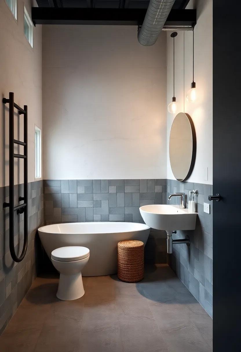 Contemporary Materials That Elevate industrial Bathroom Aesthetics and ⁣Durability