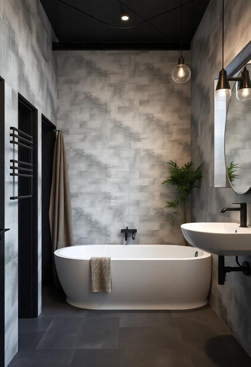 Incorporating​ Vintage Accents into ​Modern Industrial⁤ Bathroom Designs