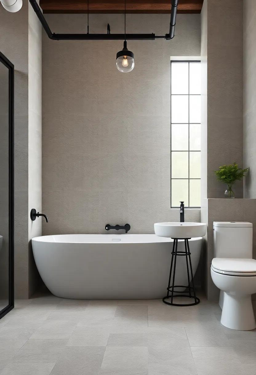 Mixing Different Textures for‍ Depth⁣ and Interest in Bathroom Design