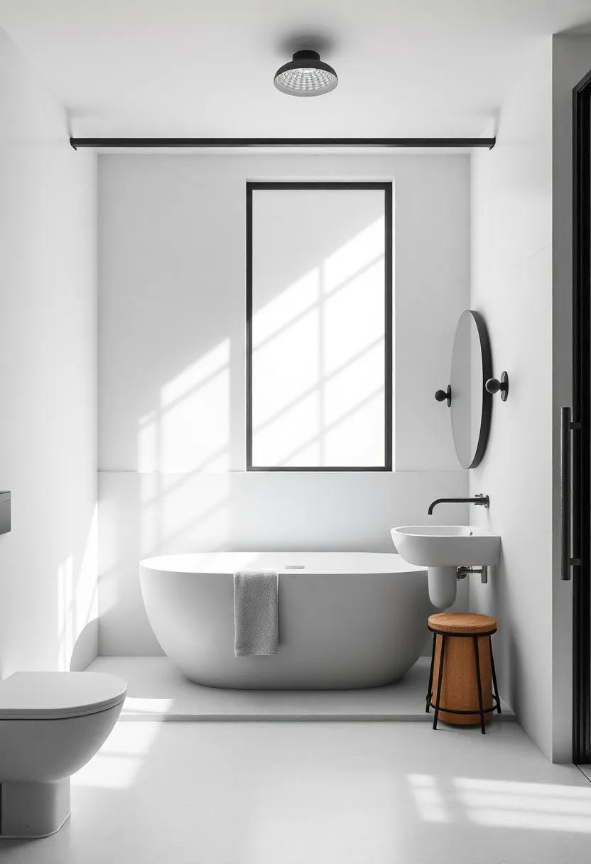 Natural Light as a Design ‍Element: Enhancing Industrial ‌Bathroom Ambiance