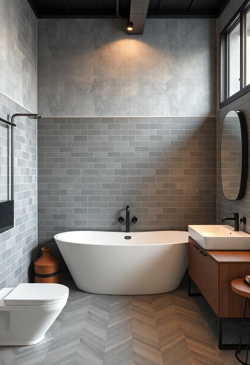 Reviving⁤ Classic Styles with ​Modern Twists in ⁢Industrial ⁣Bathroom Design