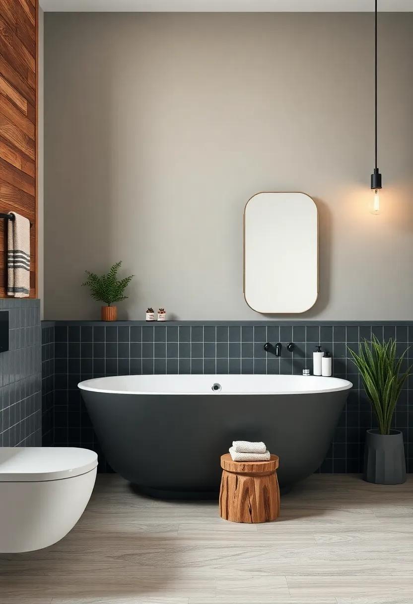 Warm Touches: ‌Infusing ‌Wood Elements into⁢ Industrial Bathroom Spaces