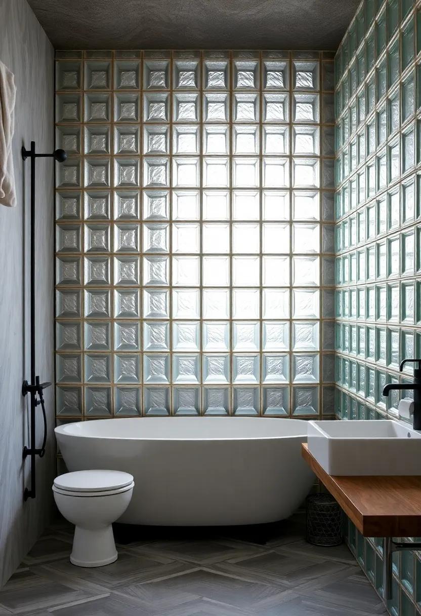Glass Block Walls:⁤ Integrate glass block walls to let in natural light while maintaining privacy, blending industrial charm with‌ modern practicality