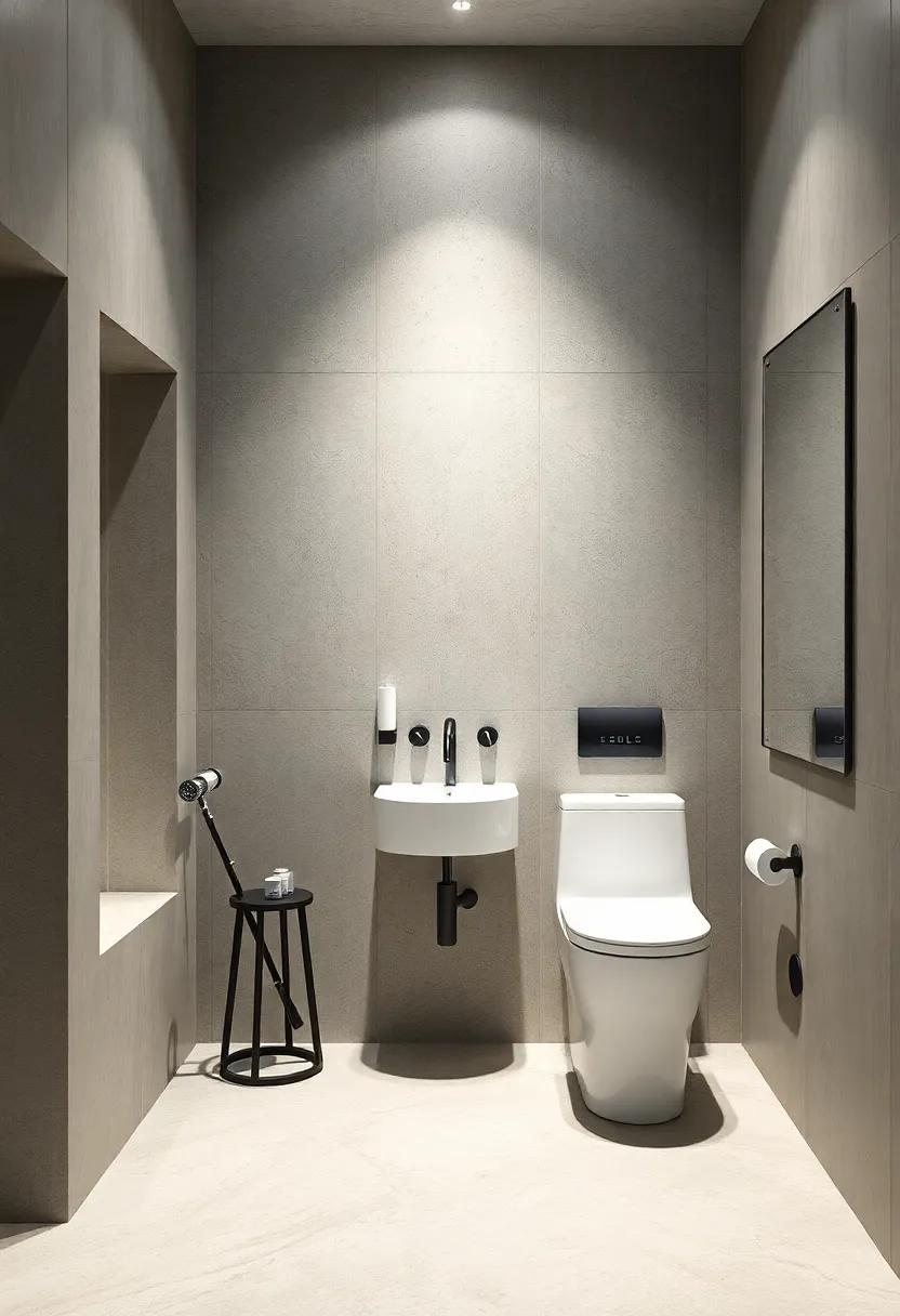 Concrete Finishes: Opt for ⁣polished concrete walls,offering⁢ a⁤ minimalist aesthetic ‌while ‍maintaining durability and ease ⁢of maintenance