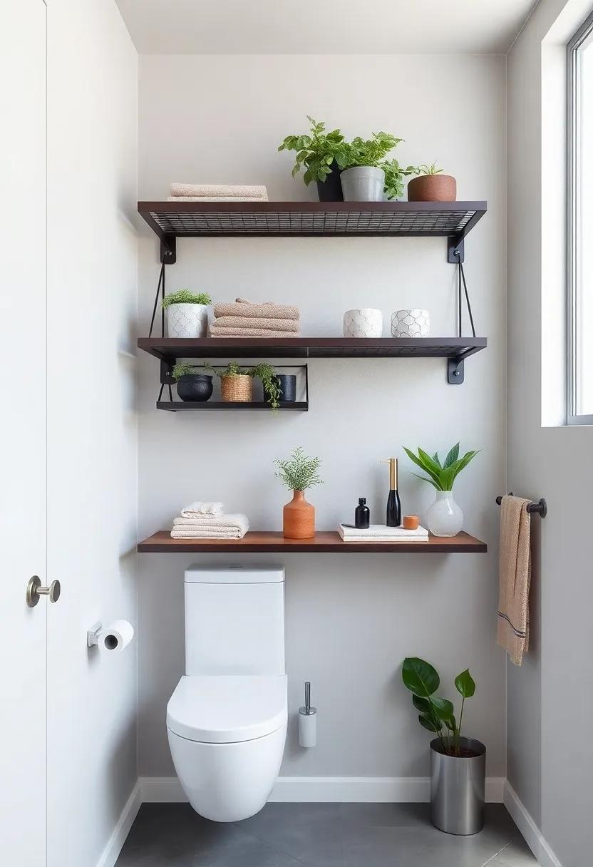 Shelving⁢ Units: invest ​in metal shelving units ⁢that double as storage and visual interest, showcasing decorative ‍items or ​plants