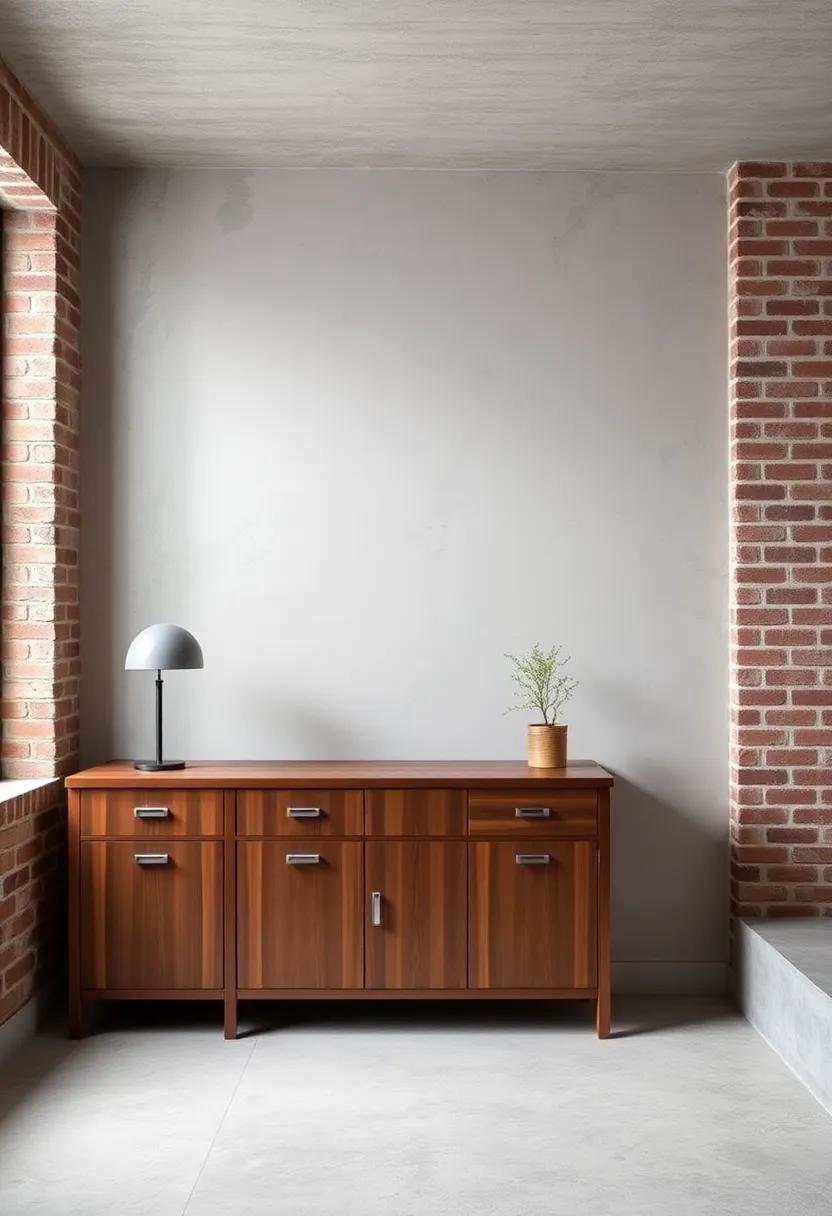 Adding Texture with ⁢Exposed Brick and Concrete Finishes