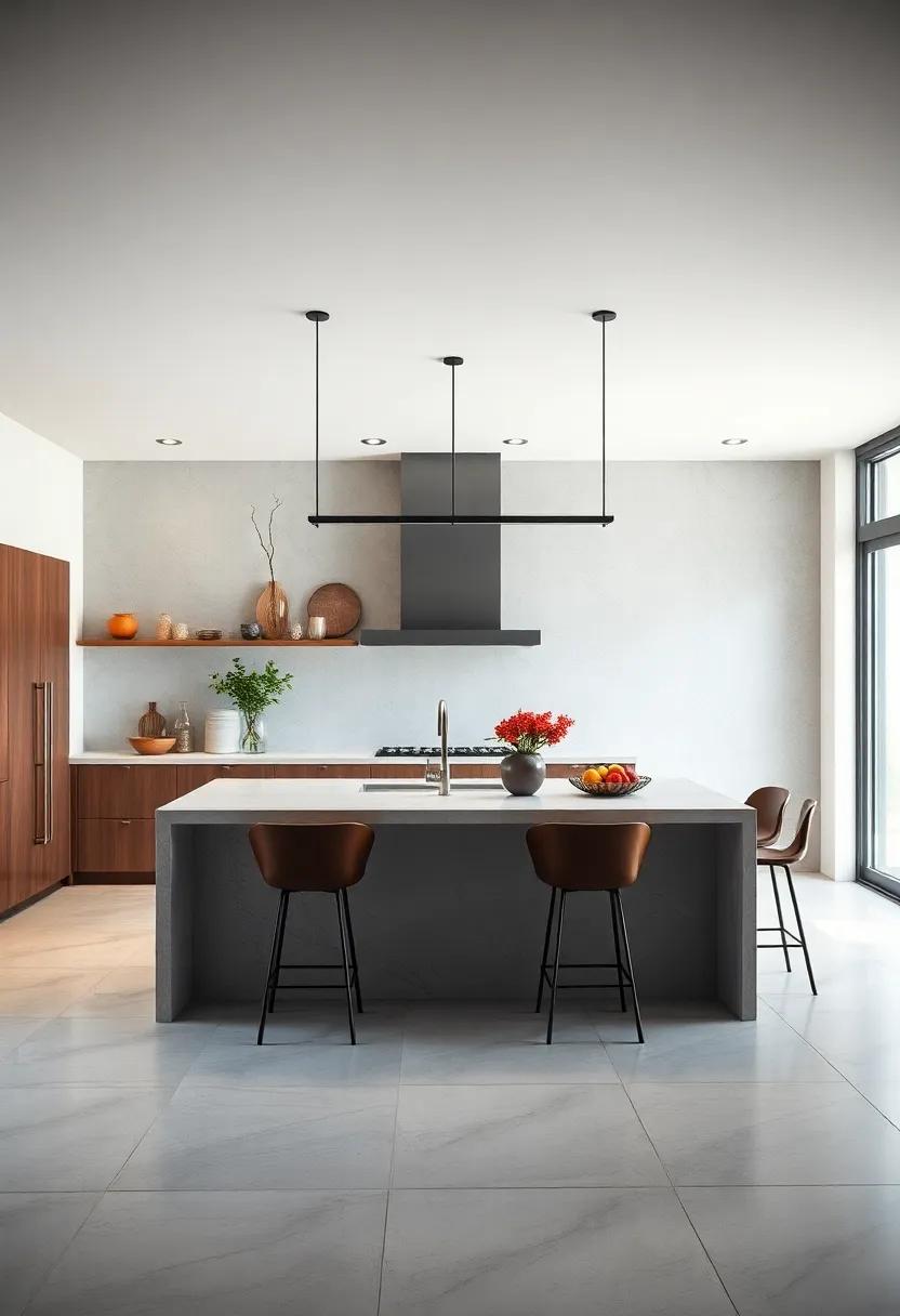Designing ⁢islands for a Minimalist ​kitchen⁤ approach