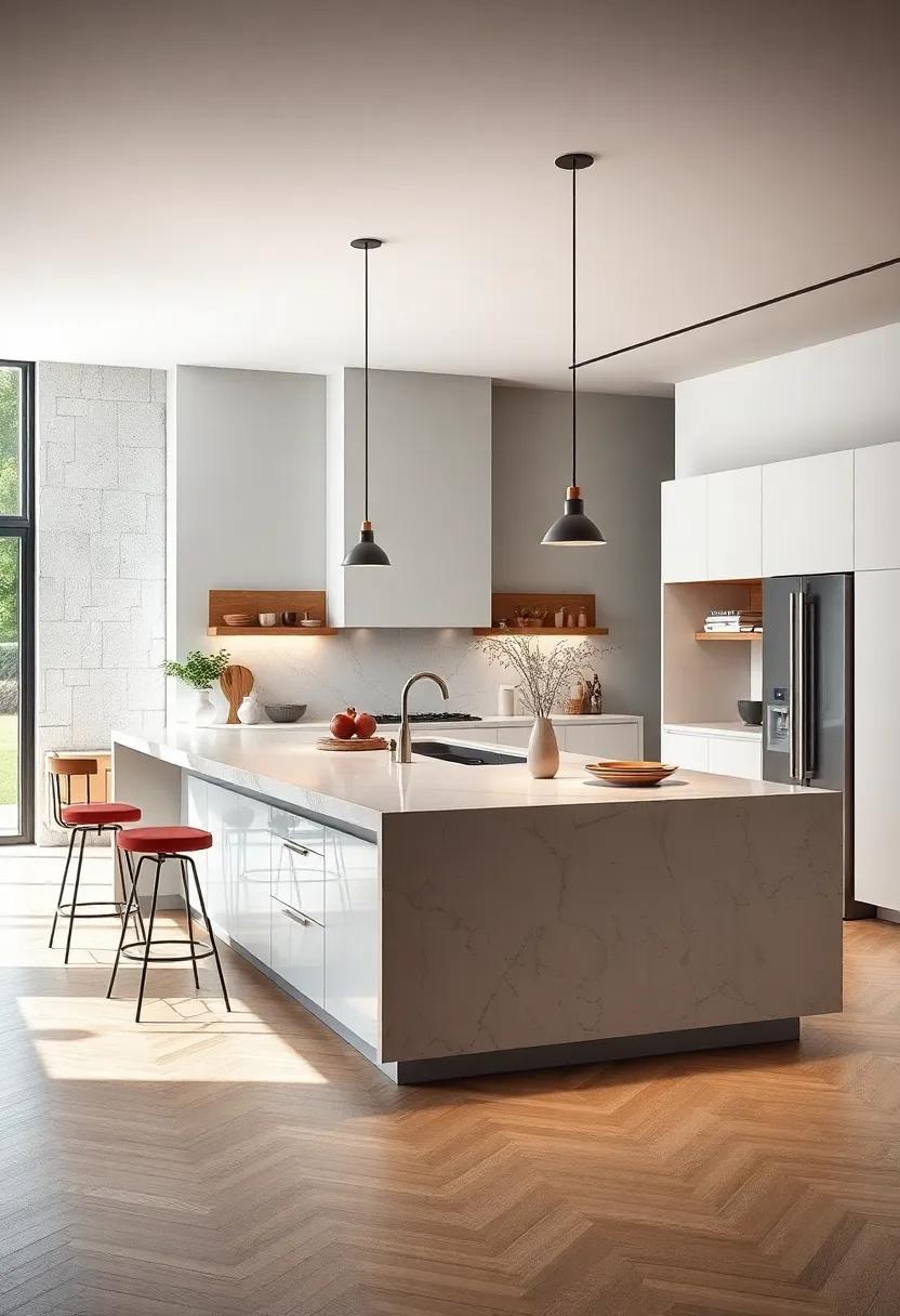 Exploring ⁣Monochromatic Palette ⁣Ideas For Sleek Kitchen ‌Islands