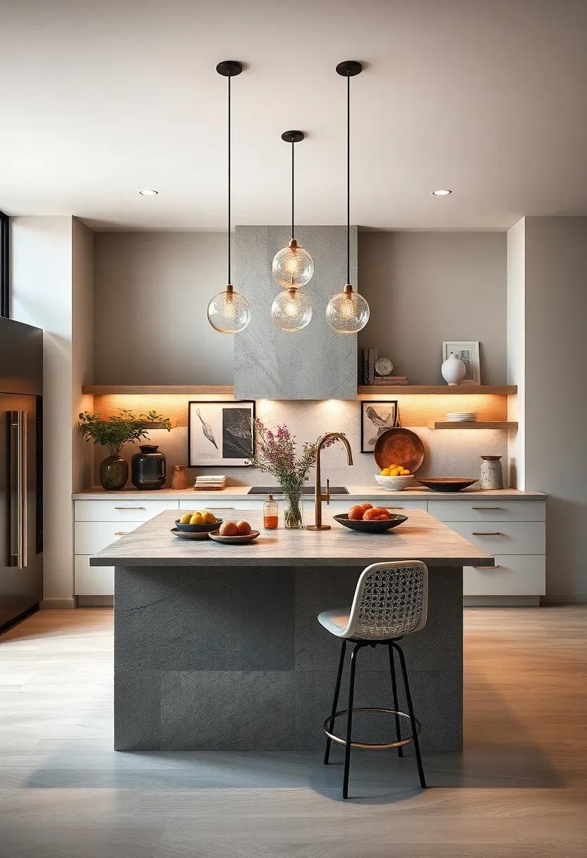 Personalizing Your Kitchen⁤ Island‌ With Custom Artwork Displays