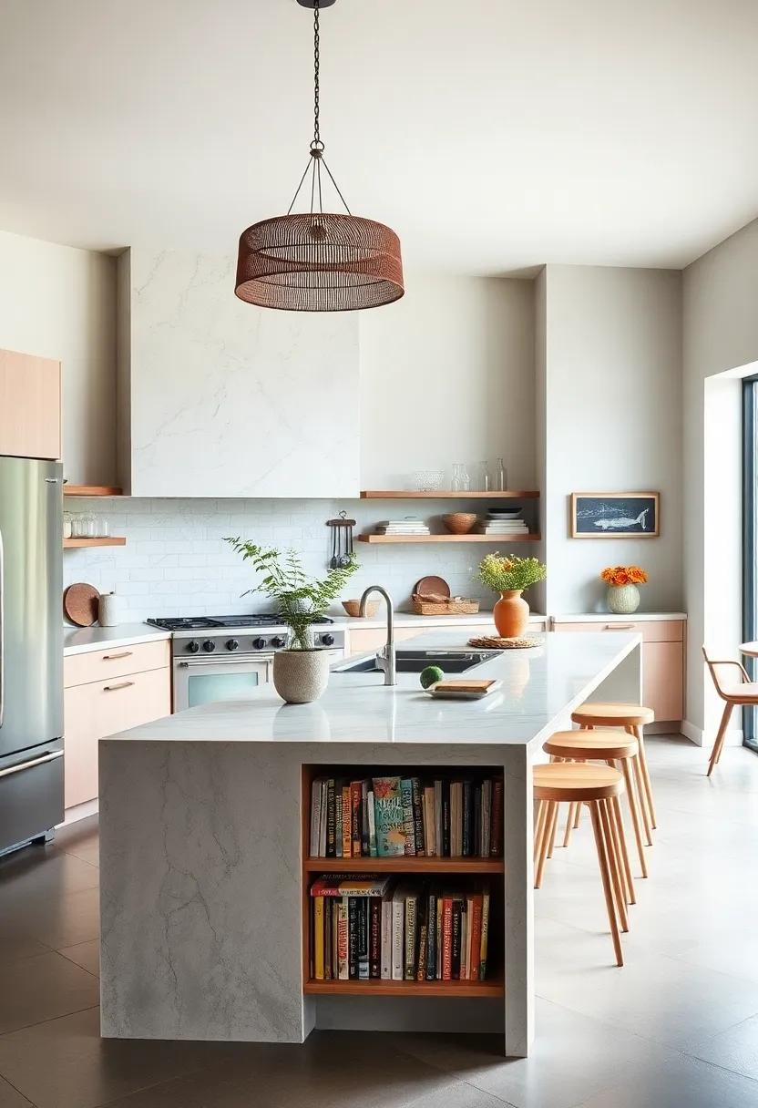 Unique Ways ‌to Showcase‍ Cookbooks on Your Kitchen Island