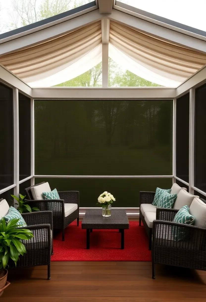 Use curtains or shades to add ‌privacy and shade when needed,allowing for versatility depending on the time of day