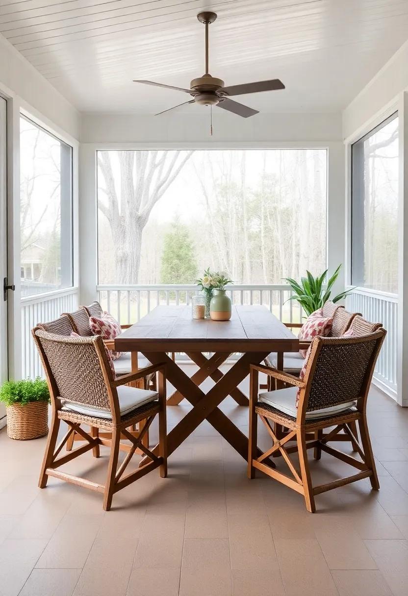 Use a folding ​dining table to create flexibility in your layout, adjusting the⁣ space as ‍needed for gatherings or quiet ⁣days