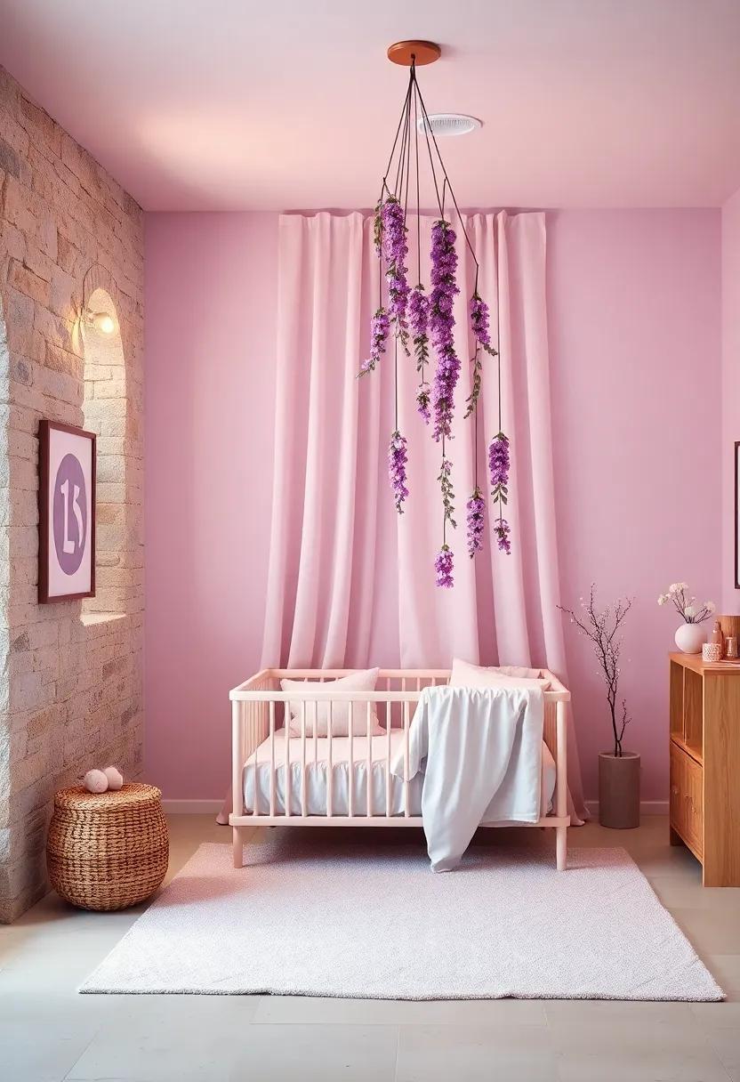 Charming⁢ Decor: The ‍Magic of Lavender-Themed Mobile Hangings for Visual Delight