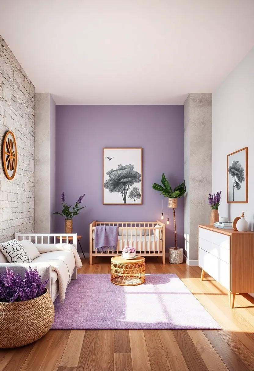 Incorporating Personal Touches: Customizing⁤ Accessories with Lavender Details