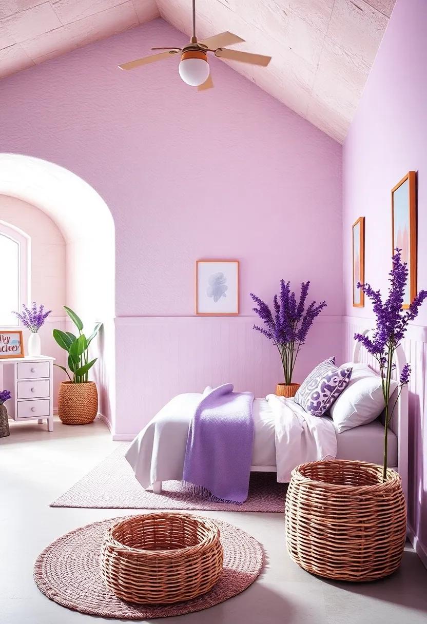 Storage Solutions: organizing ⁢in Style with Lavender-Themed Baskets