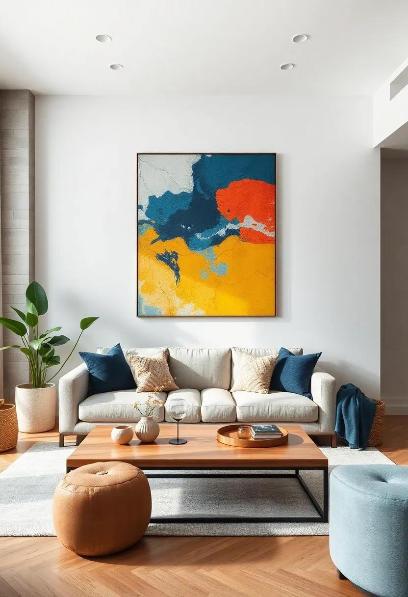 Transform Your Living Space⁢ With Bold Abstract Art That Sparks Creativity