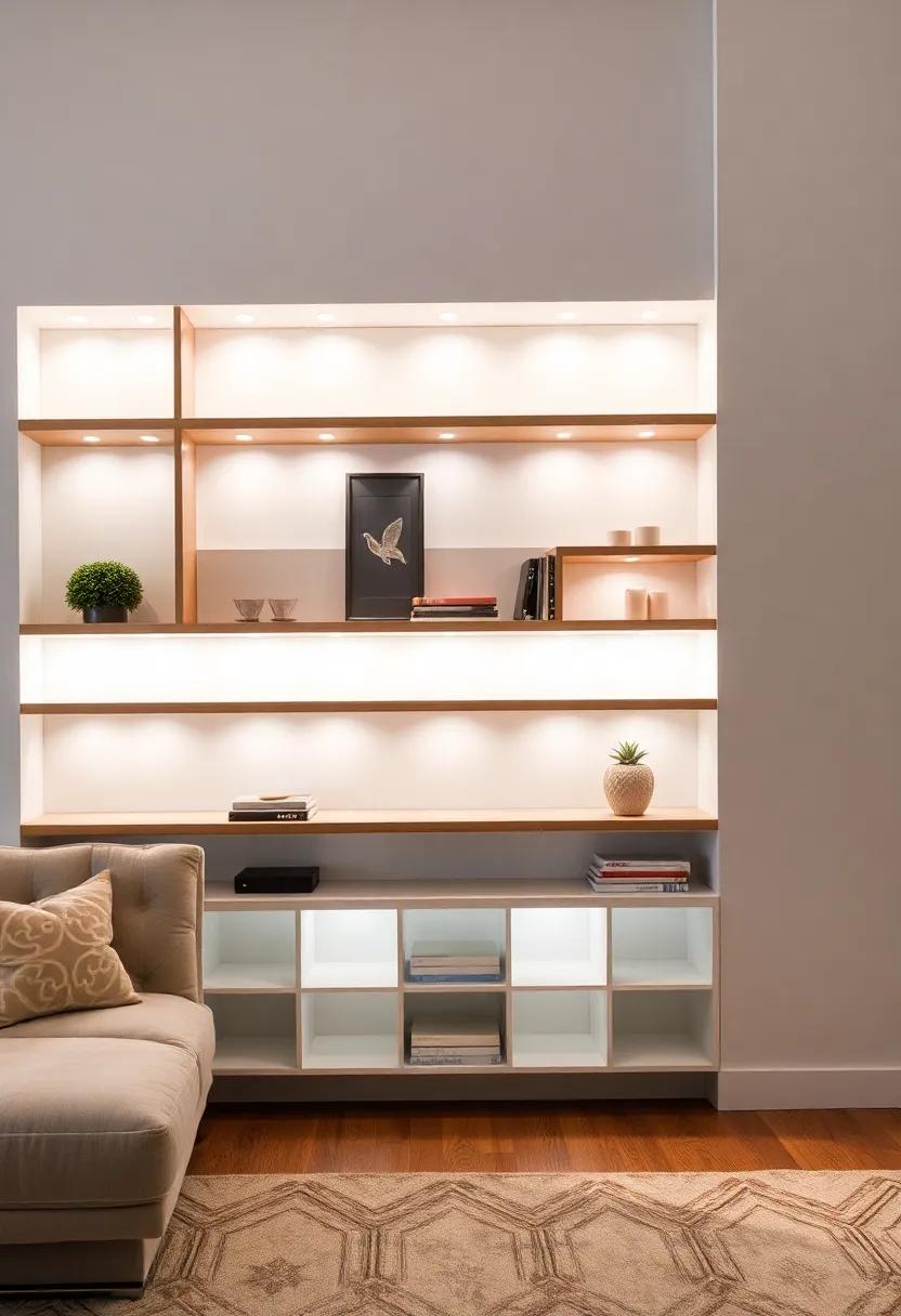 Lighting ‌Enhancements: The role of Accent Lighting in ⁣Shelf Design