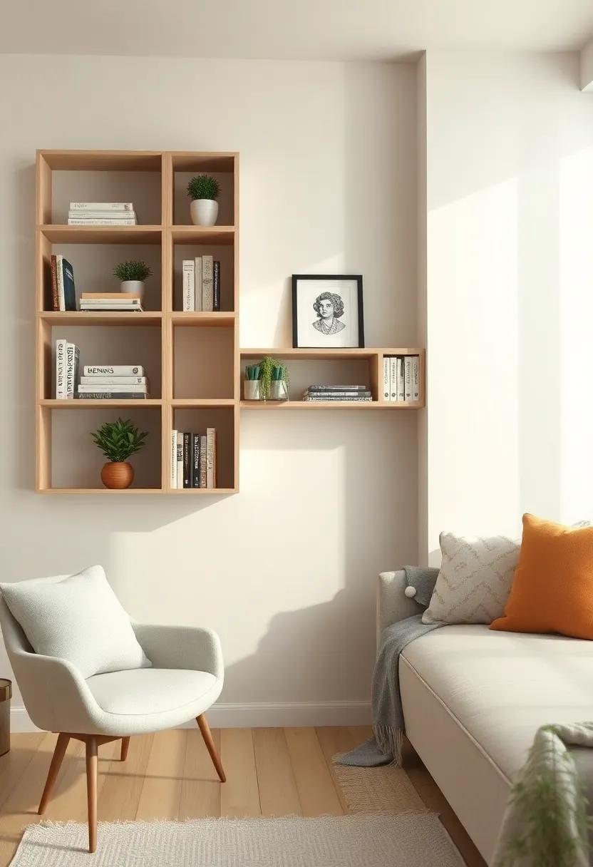 Utilizing Vertical Space:⁤ Tips for⁤ Maximizing High Walls in Your Living ⁣Room