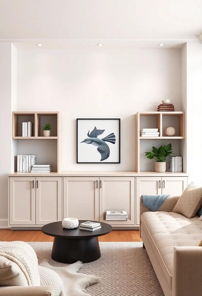 Creating Zones: Using⁣ Shelves to⁣ Define Spaces Within your Living room