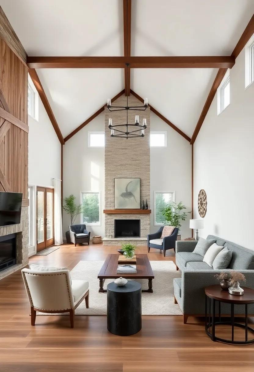 Luxurious Loft: An impressive loft area ‍that combines ‍rustic ⁤barn aesthetics with luxury furnishings for the⁣ ultimate ‍cozy retreat