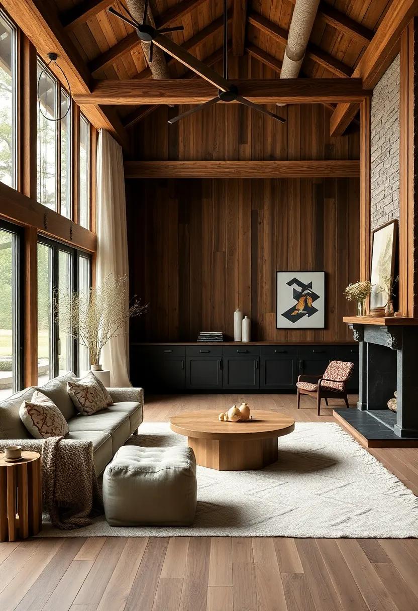 Luxurious Textiles: Dive​ into a world of plush textiles and rich patterns ⁤that add warmth⁢ and sophistication to a barn-style home