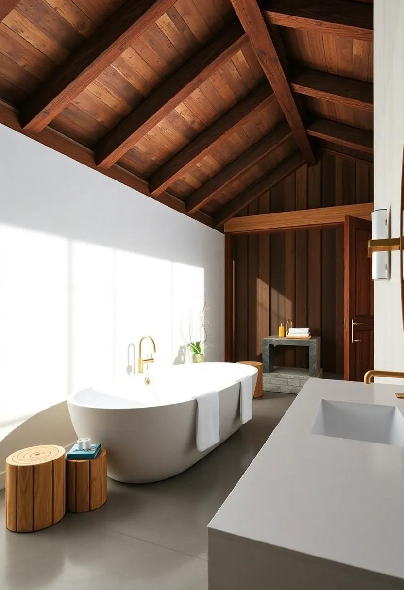Spa-Like Retreat: ‍Experience the tranquility of a barn-style home‌ with a luxurious bathroom that rivals ⁤any high-end‍ spa
