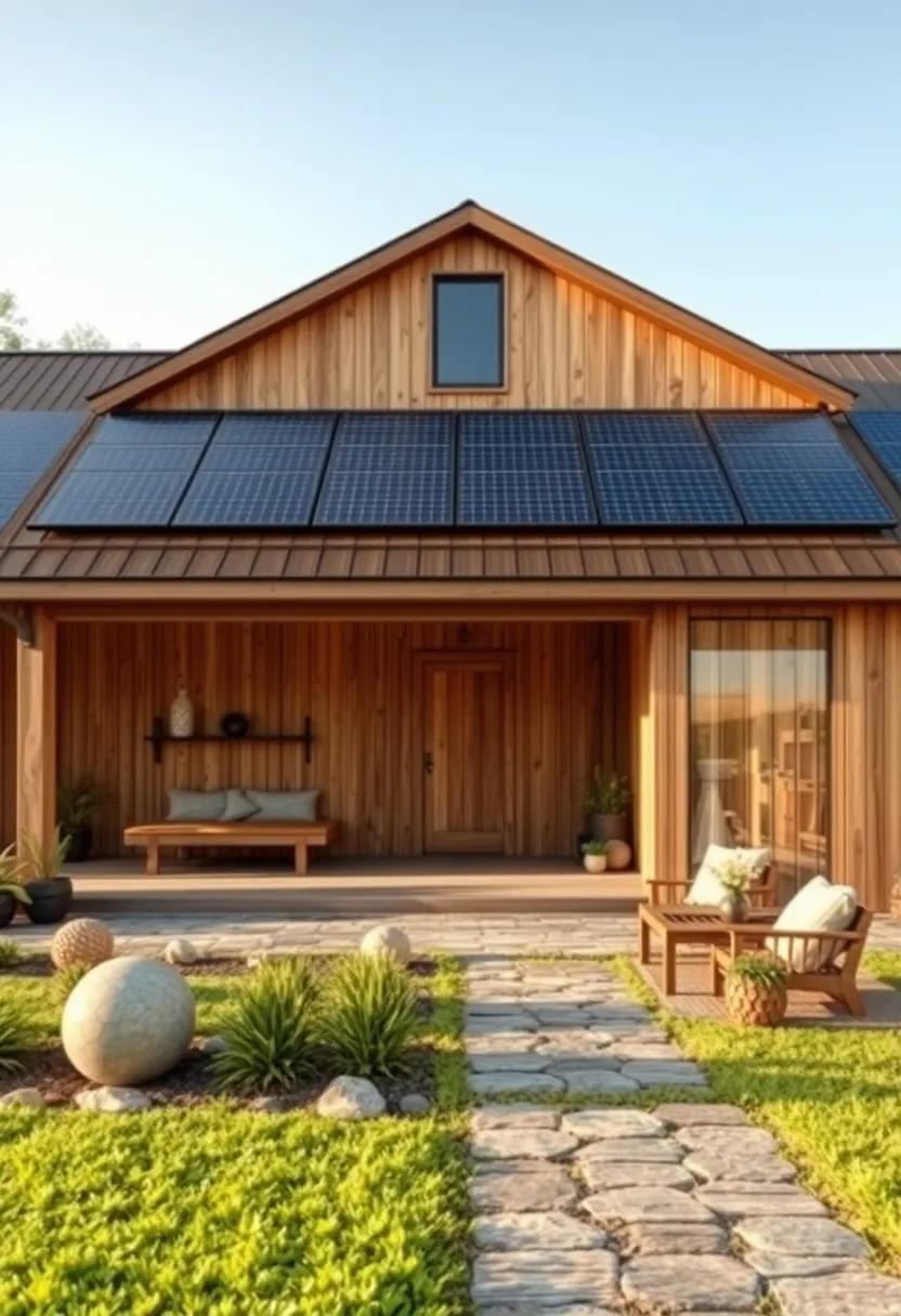 Sustainability Meets Style:⁢ A self-sustaining⁣ barn design that utilizes⁤ solar panels and sustainable materials, promoting eco-friendly ⁢luxury ⁣living