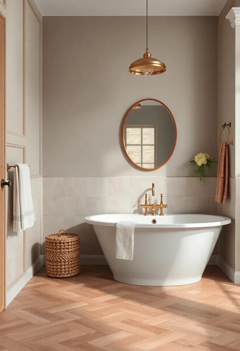Choose Subtle Flooring: Consider natural⁢ wood or terracotta tiles to enhance warmth and⁤ maintain an authentic vintage feel underfoot