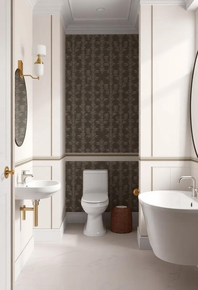 Incorporate Vintage-inspired Wallpaper Borders: A classic border can add a ⁢surprising touch of character, framing ⁢the space ⁣in an elegant way