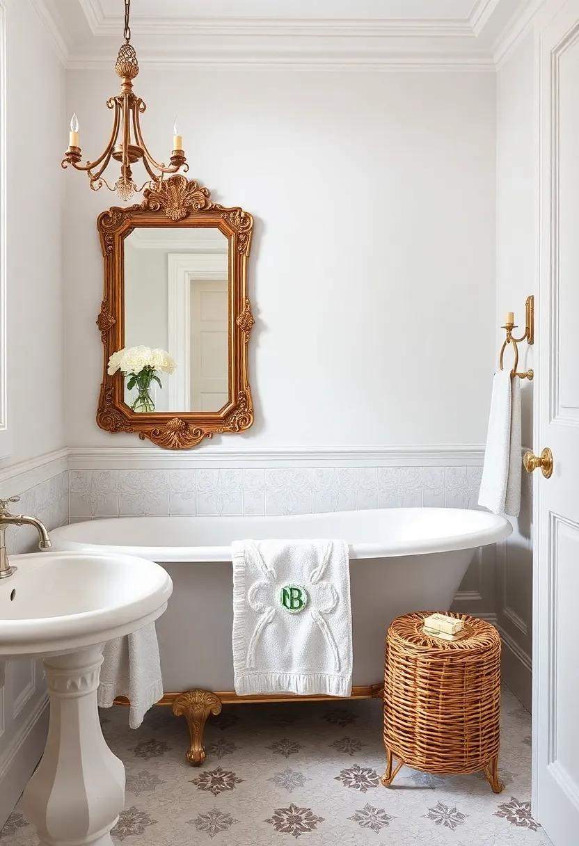 Personalize with Monograms: Embellish towels and linens with your initials or family ⁣crest to add a sophisticated, ‌personalized touch to your vintage sanctuary