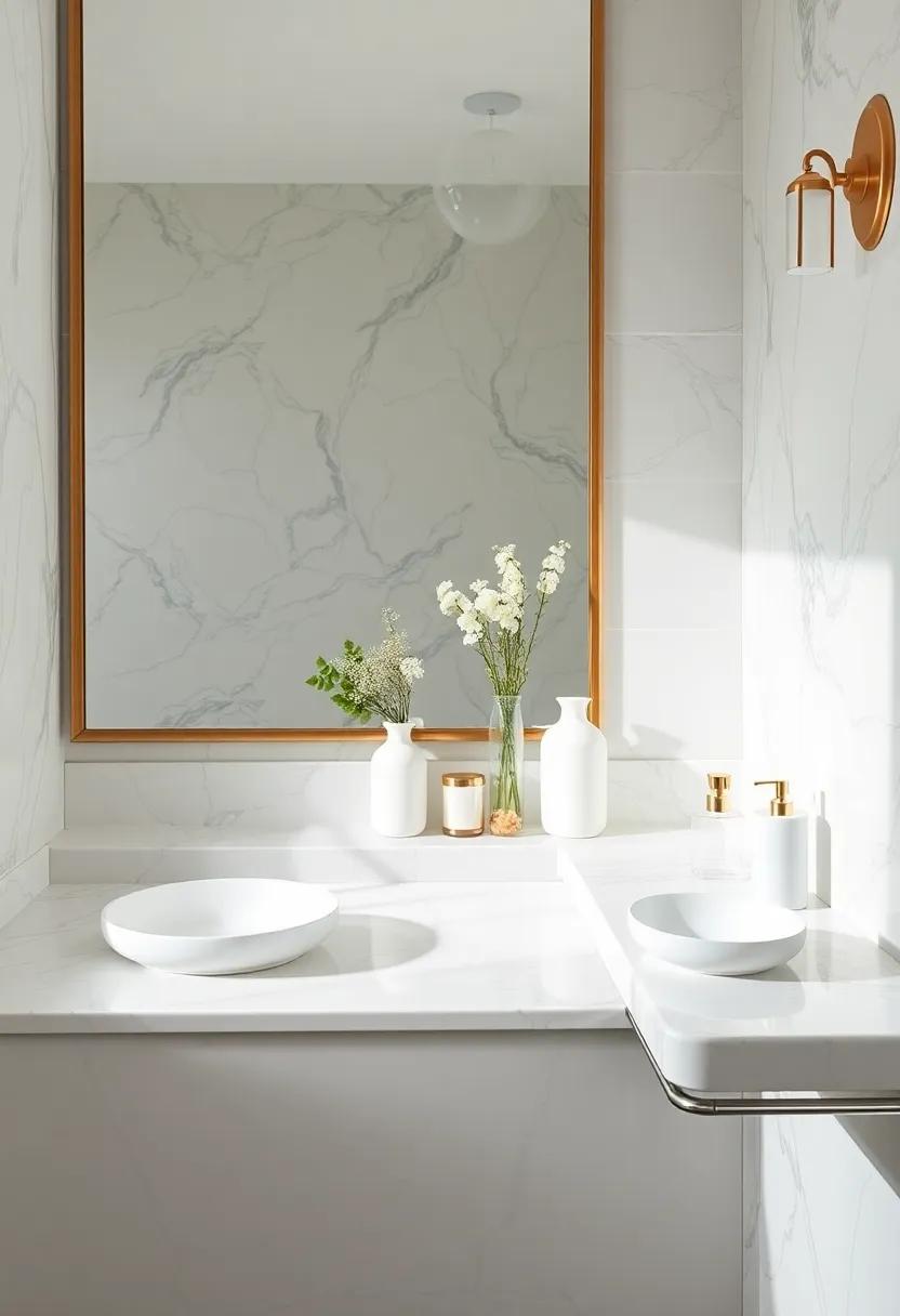 Utilize Porcelain⁣ Accessories: Invest in classic porcelain soap dishes, toothbrush holders, and other accessories that bring a ​touch of timeless beauty