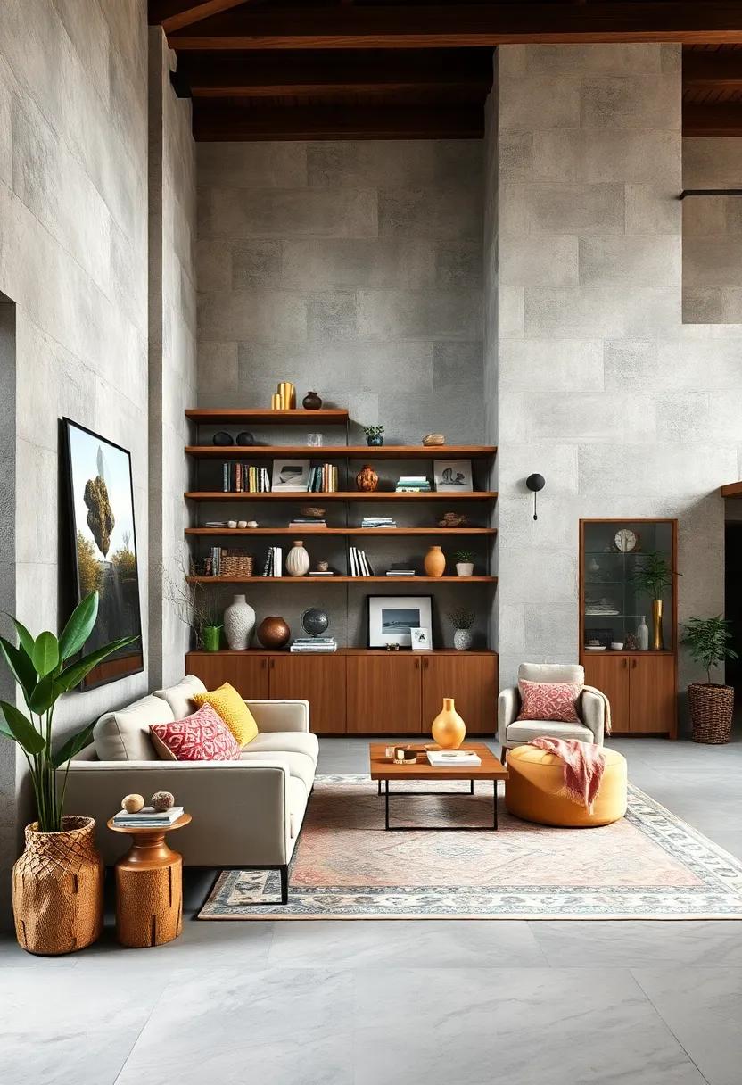 Free-Standing Shelves: Use open shelving to ⁤create displays ⁣of books, art,⁢ and treasured items, allowing for personalization and fluidity in ‍your space