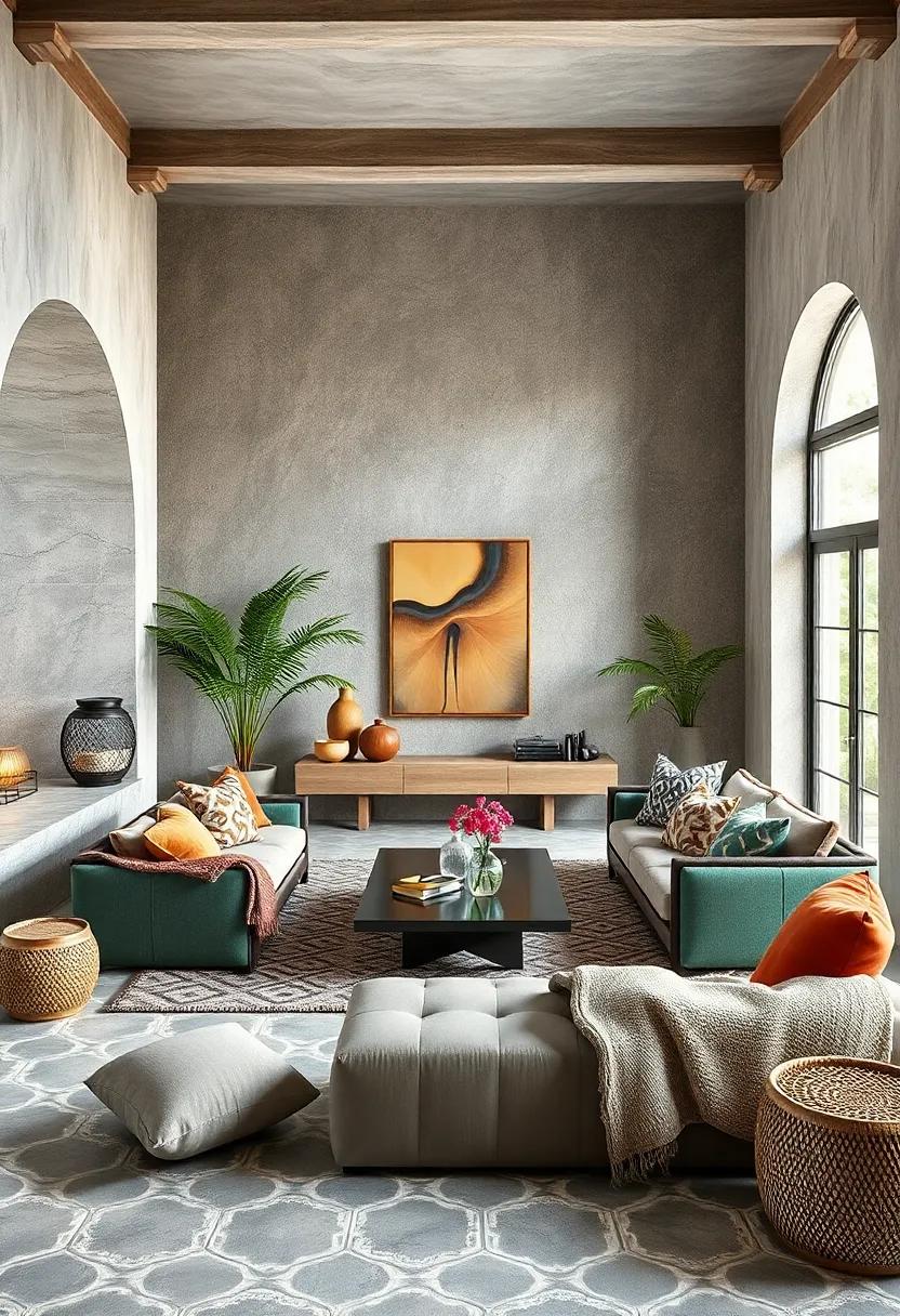 Organic Shapes: ‌Incorporate furniture‍ and décor items with organic, flowing shapes rather than rigid lines for a softer, more relaxed ambiance