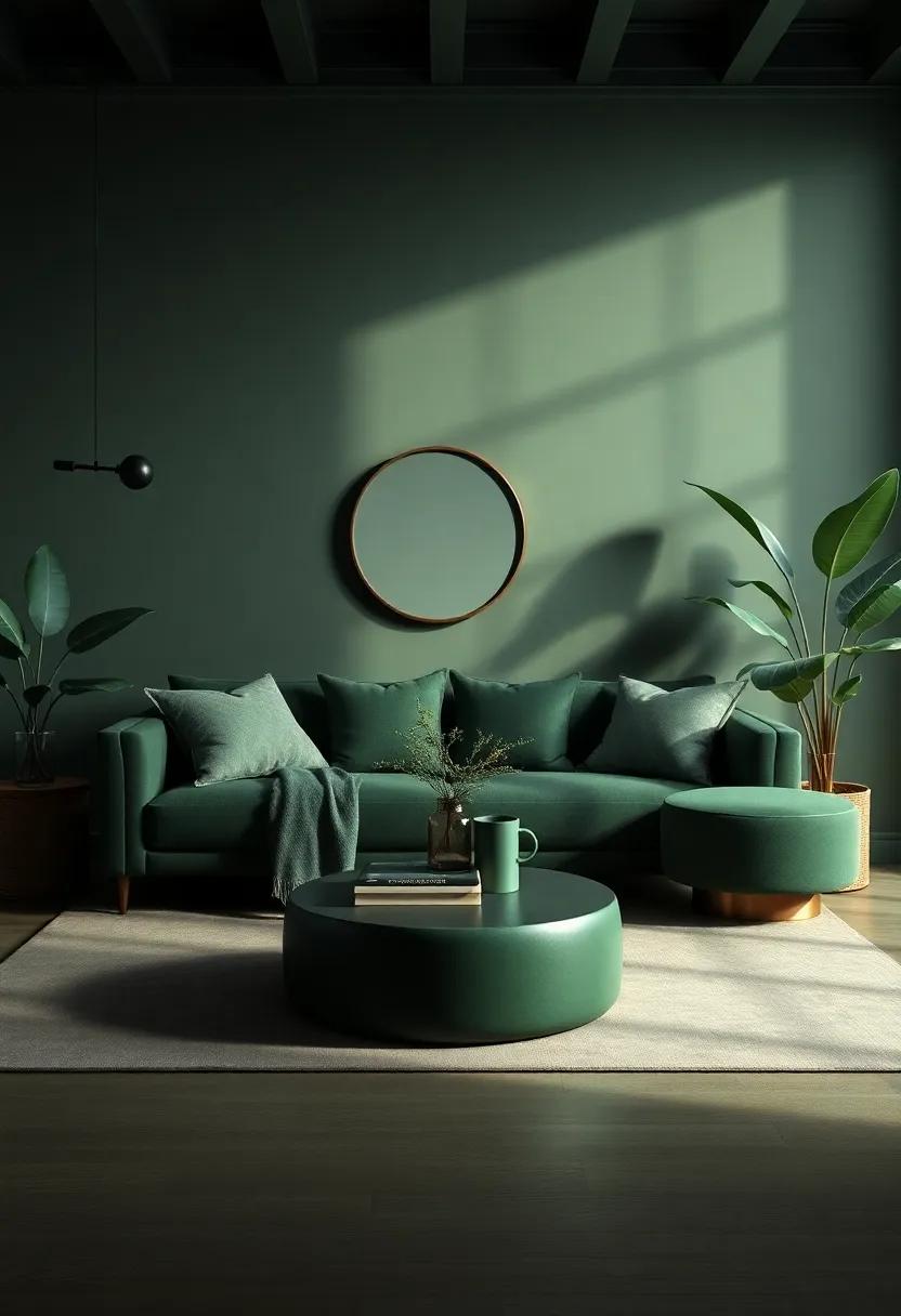 Timeless Elegance: The Enduring Appeal of Dark Green in Home Interiors