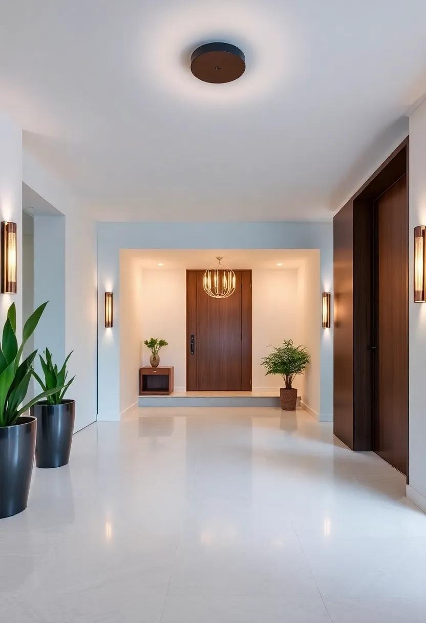 Luxurious Lighting Choices to Enhance the Entryway ⁤Ambiance