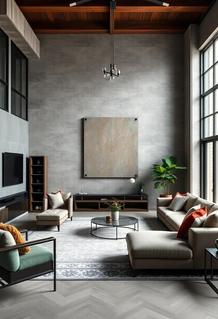Bold Metallic Accents Bringing Glamour ​to⁢ Industrial ⁤Design in Your Home