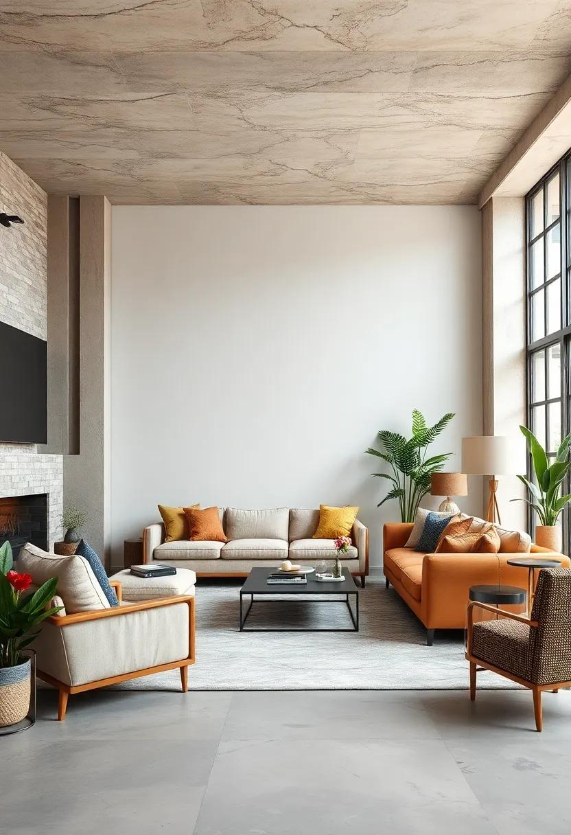 Incorporating⁣ Natural Textures for ‍a Cozy Yet Chic⁢ Industrial Feel