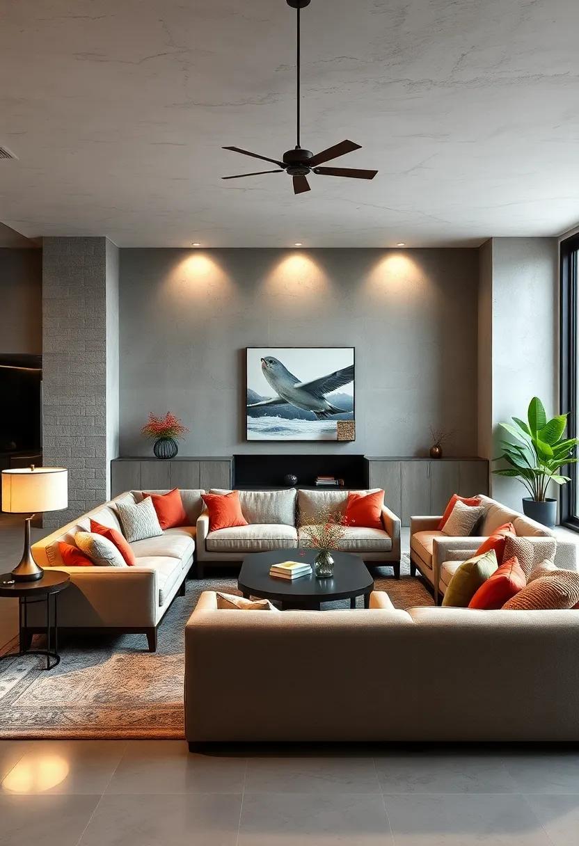 Creating an Open Layout that Emphasizes Space and Industrial​ elegance