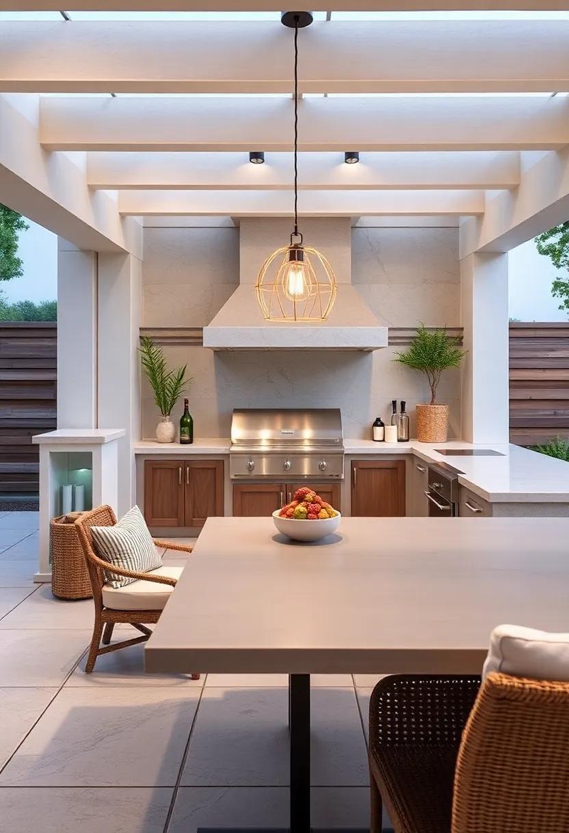 Artistic Touches: Personalizing Your Outdoor Kitchen with unique Decor