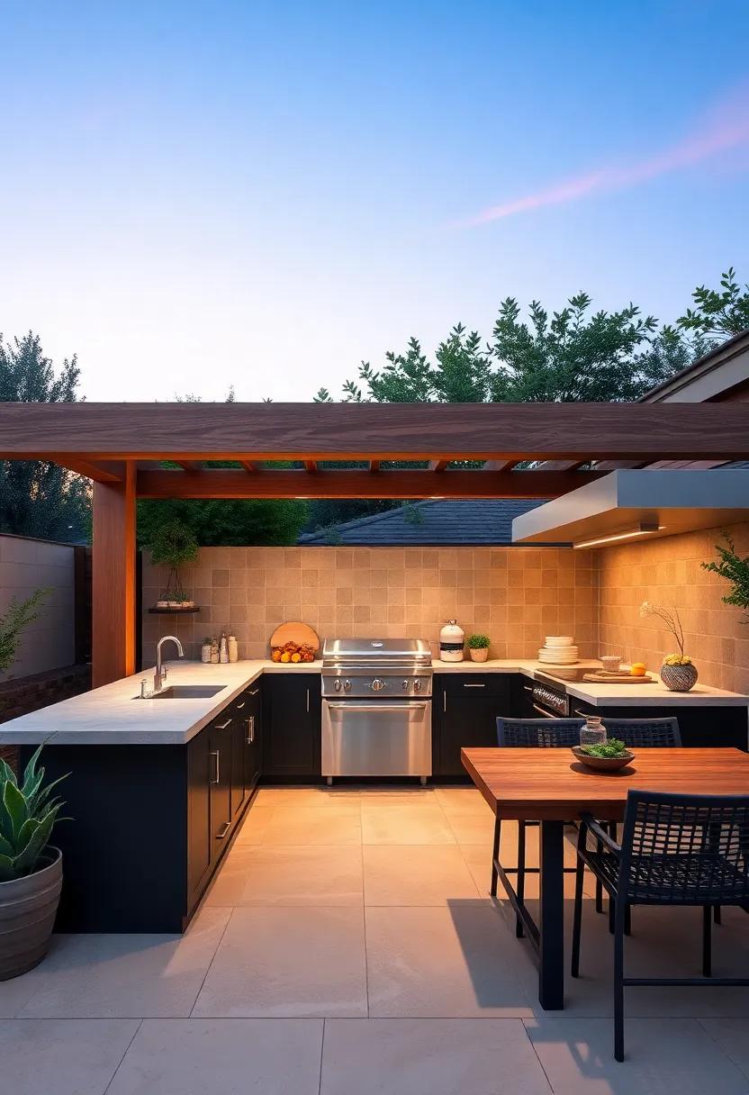 Color​ Schemes: Using Palettes to Define Your Outdoor Kitchen's Personality