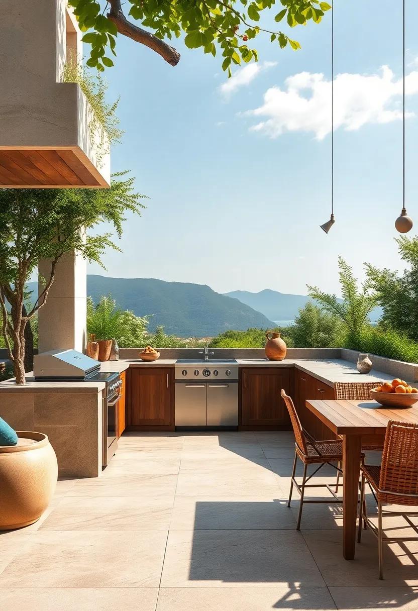 Embracing nature: The Harmony ⁤of Outdoor cooking spaces and Natural‍ Surroundings