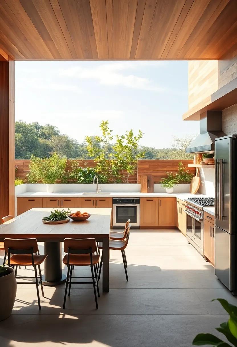 Nature-Inspired⁣ Decor: Bringing the Outdoors into Your Kitchen Design