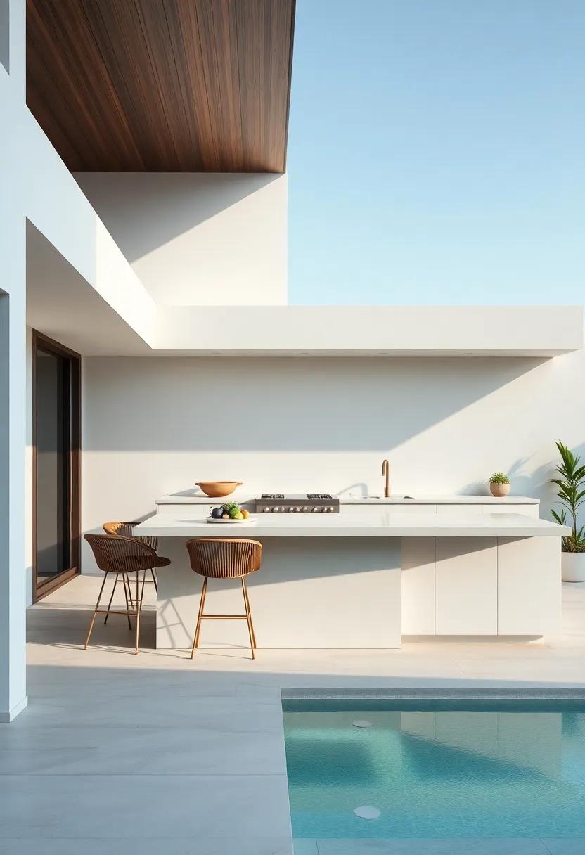 Sleek ⁣Design: The Aesthetic Appeal of modern⁤ Outdoor Kitchen ‍Layouts