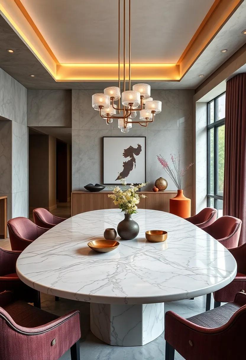 Encourage a classic, ‌timeless vibe‌ with a tuxedo-style marble‌ table, where elegance meets exceptional craftsmanship for unforgettable meals