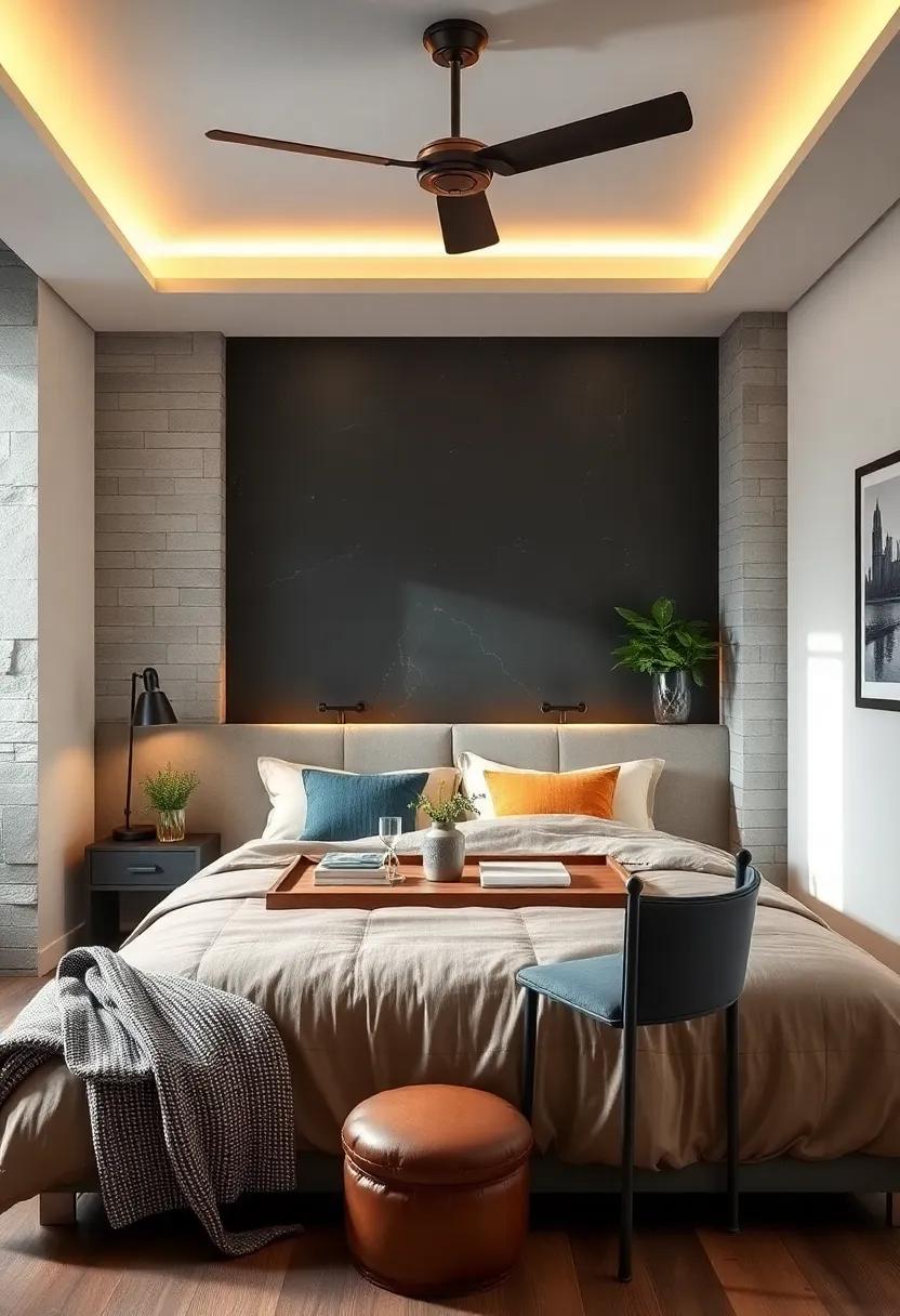 A Stylish Desk: Create ⁤a small‍ workspace⁢ with ‍a vintage ⁣or industrial-style‍ desk ‌that ​enhances functionality and​ style