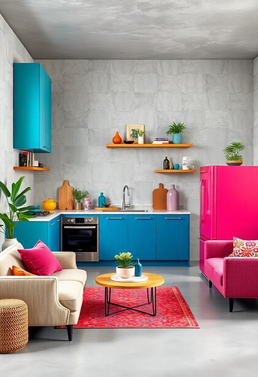 Colorful Kitchen ⁣Designs:⁤ Opt for playful cabinetry and‍ appliances in vibrant⁢ hues,⁣ making the kitchen a lively hub of creativity