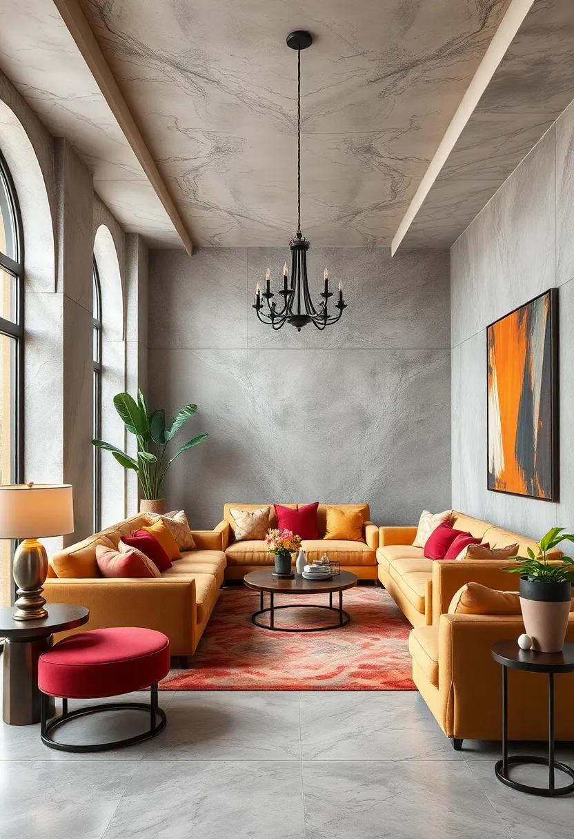 Opulent Materials: Use fabrics like​ silk,⁢ satin, or leather ⁢in ⁤unexpected‌ ways ‍to bring a⁤ sense​ of luxury and sophistication to your design
