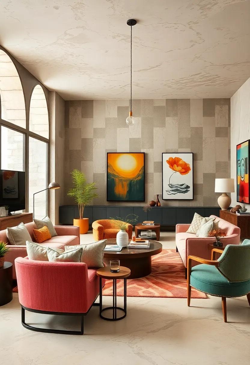 Vintage Finds: ⁢Incorporate retro furniture or ​decor pieces to add character and evoke⁣ nostalgia, mixing the old⁣ with the ⁤new